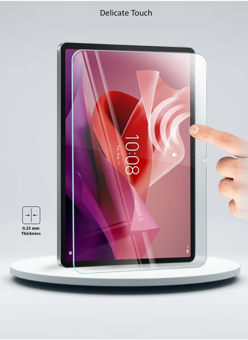 Wtech Lenovo Tab P12 (12.7 inch) 2023 9H Ultra HD Tempered Glass Screen Protector (TSG9CN) - Clear  - Image 4