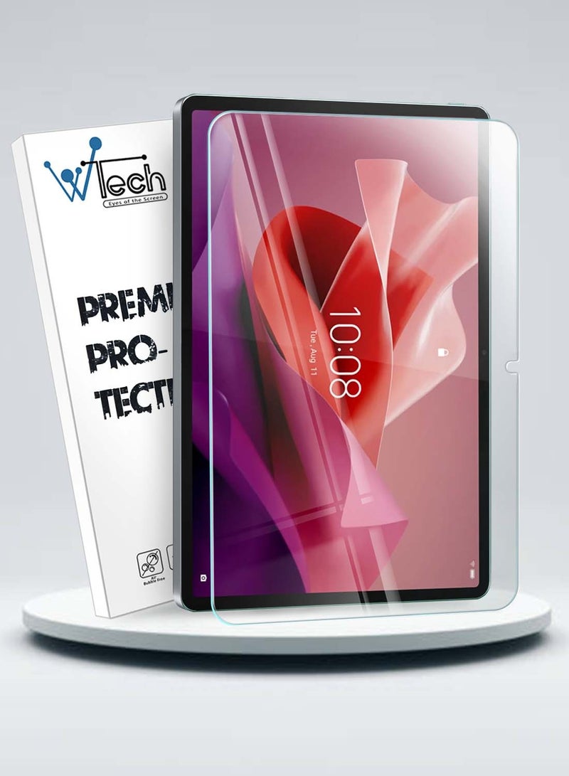 Wtech Lenovo Tab P12 (12.7 inch) 2023 9H Ultra HD Tempered Glass Screen Protector (TSG9CN) - Clear - Image 1
