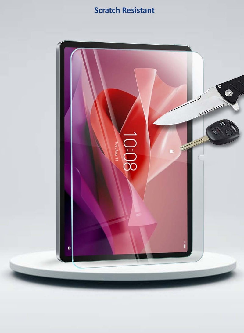 Wtech Lenovo Tab P12 (12.7 inch) 2023 9H Ultra HD Tempered Glass Screen Protector (TSG9CN) - Clear - Image 5