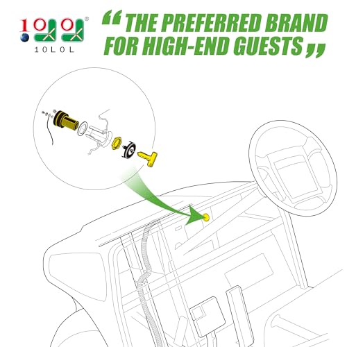 9.99WORLD MALL Golf Cart Ignition Switch with Keys for Club Car DS 1996-up, OEM# 1018263-01 - Image 2