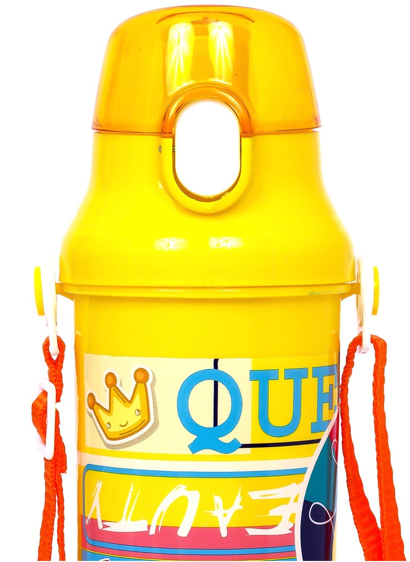 Kids Water Bottle 600Ml - Yellow - pzsku/Z2C4C26A470982EE12D2BZ/45/_/1723198338/ef4f377d-8fdf-4373-a274-7ae56eb24d0c