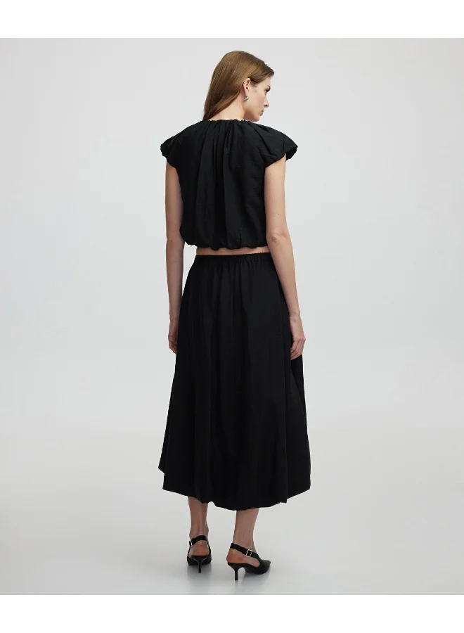 Ipekyol  Relaxed Fit Balloon Skirt for Women | Best Price UAE