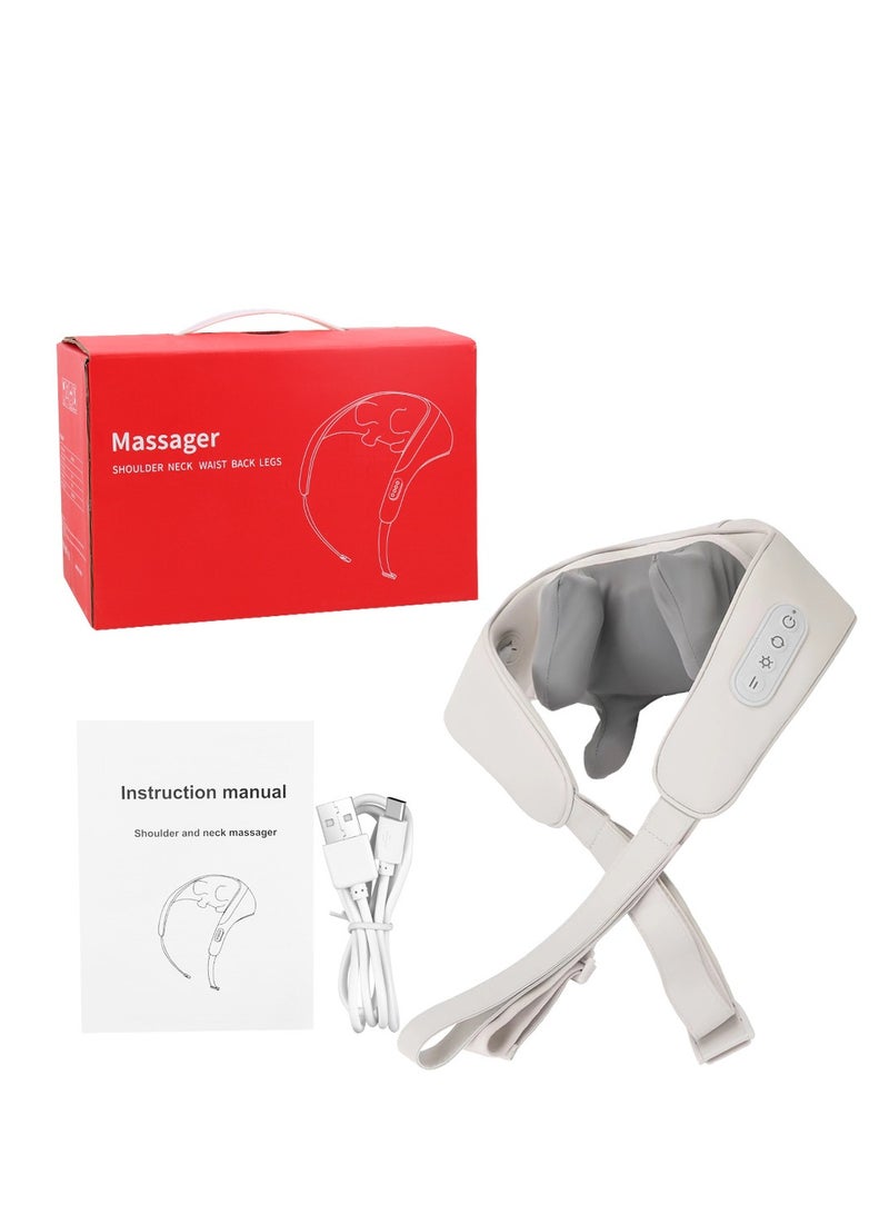 Generic Multi-Functional Neck Massager - Realistic Kneading for Shoulder, Neck, and Back Relief - Image 1