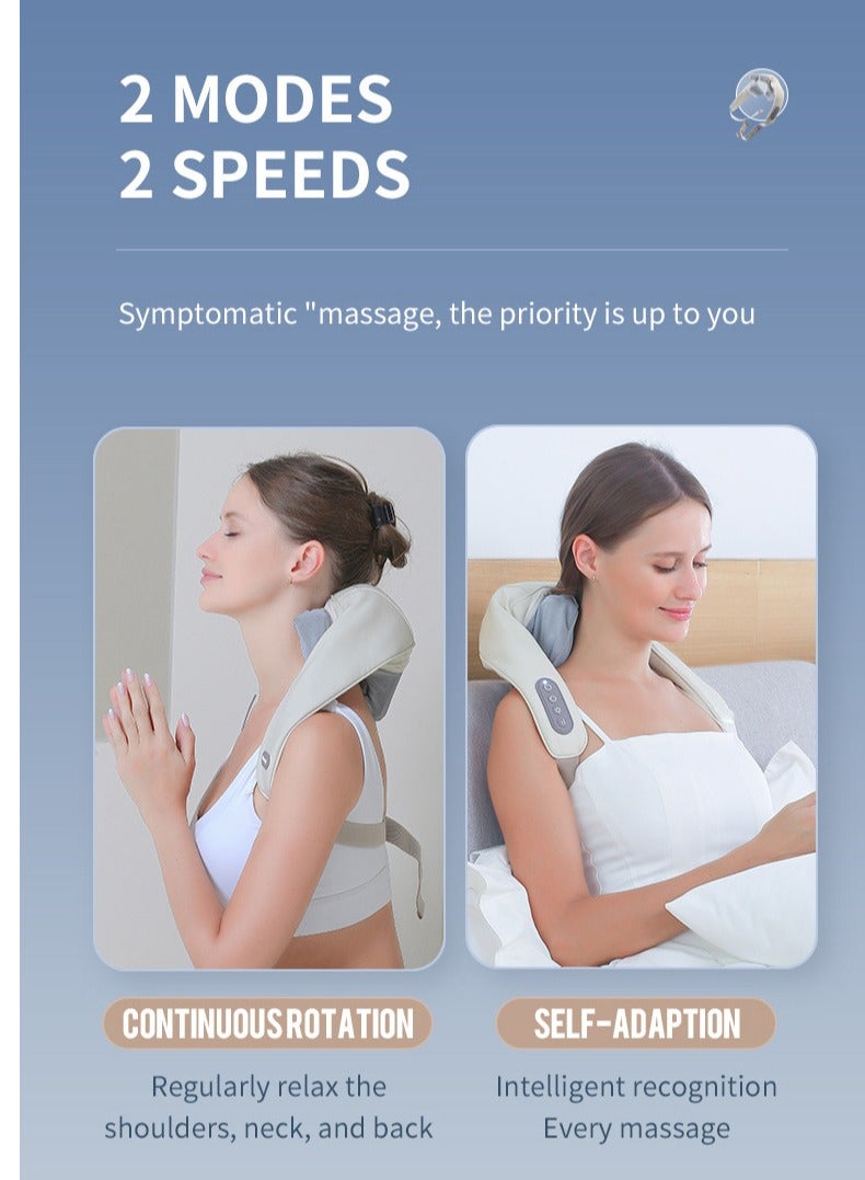 Generic Multi-Functional Neck Massager - Realistic Kneading for Shoulder, Neck, and Back Relief - Image 5