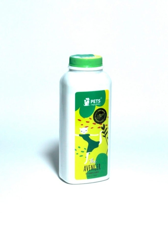 Pets Republic Dry Pawder Shampoo The Avenger 200ml - Image 1
