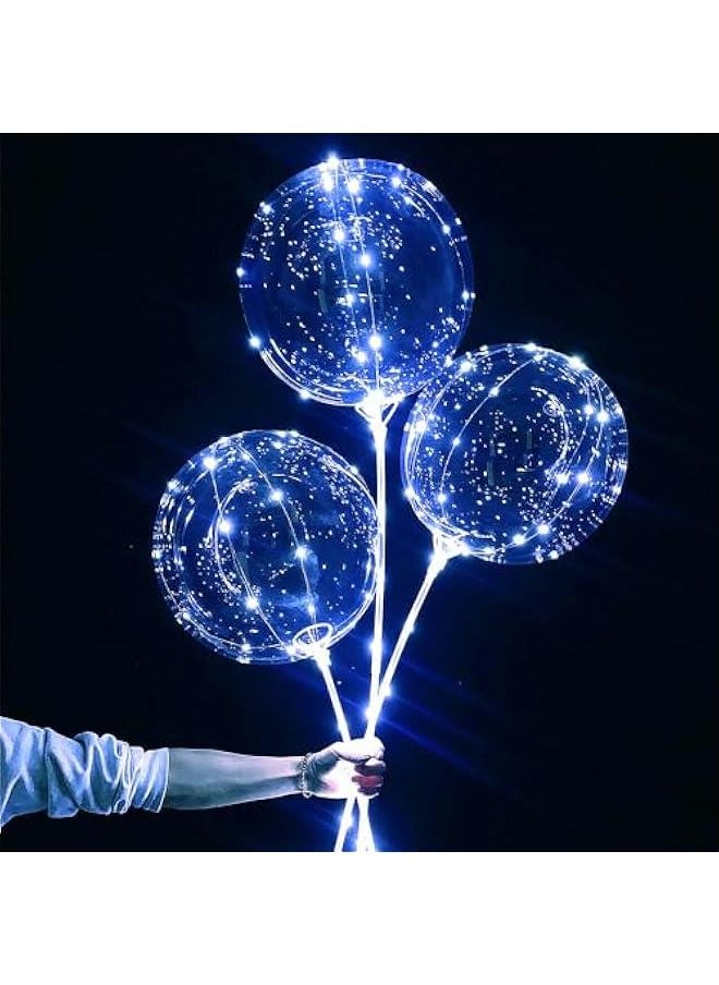 Arabest - 6 LED Bobo Balloons with String Lights - Glow Up Your Party Decorations - Image 1