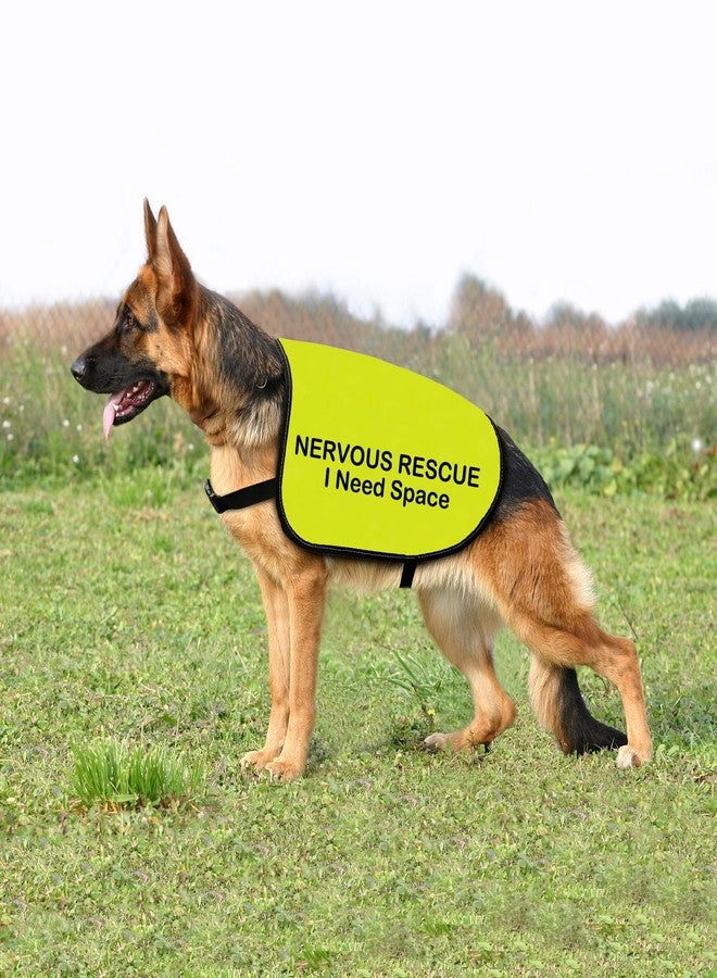 Zuo Bao Rescue Dog Jacket Vest - Nervous Space Walking Slogan Warning (Nervous Rescue Space-Medium) - Image 4