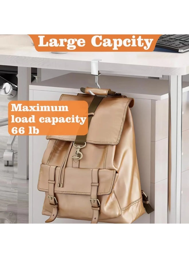 10PCS Extra Thick Student Backpack Hook, No Adhesive, Adjustable Mount - Image 3
