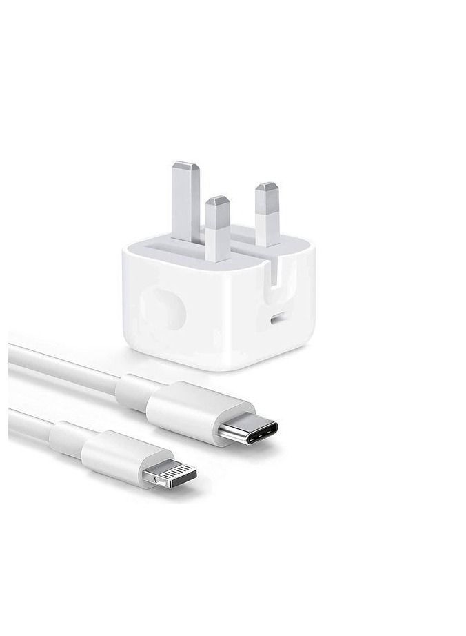 0 mAh Iphone 13 Pro Max Charger With Usb-C Port 20W White 