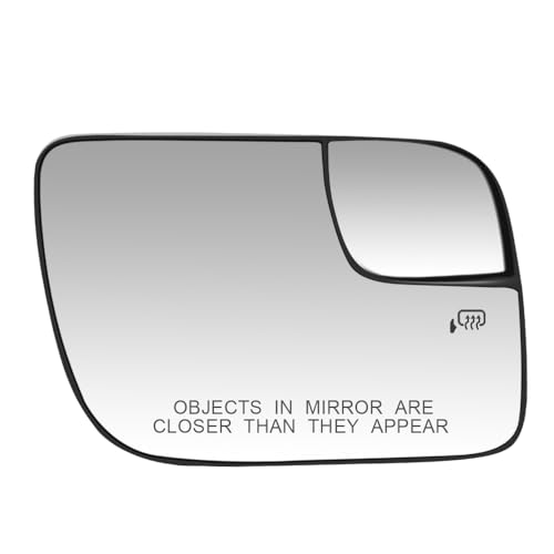 Senzeal Passenger Side Heated Mirror Glass Replacement for Ford Explorer 2011-2019 Blind Spot Mirror Glass BB5Z-17K707-B (Right Side) - Image 1