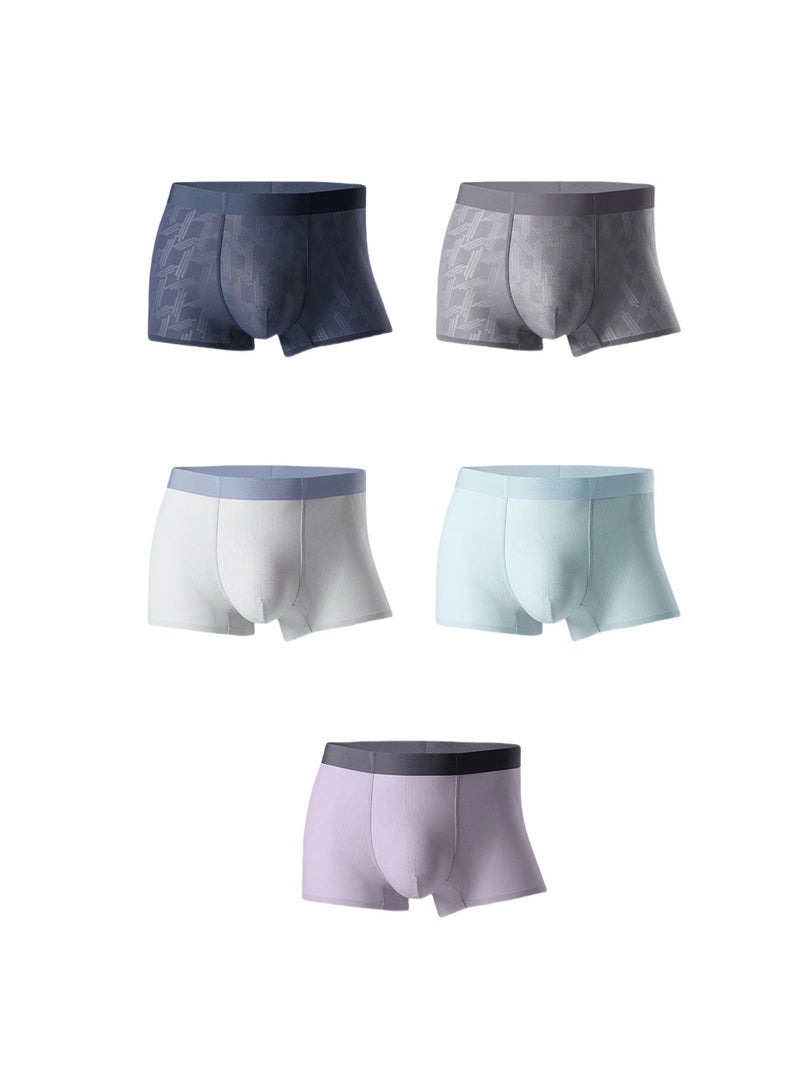 KUYING New Comfortable Skin friendly Breathable Underwear Set of 5  - Image 1