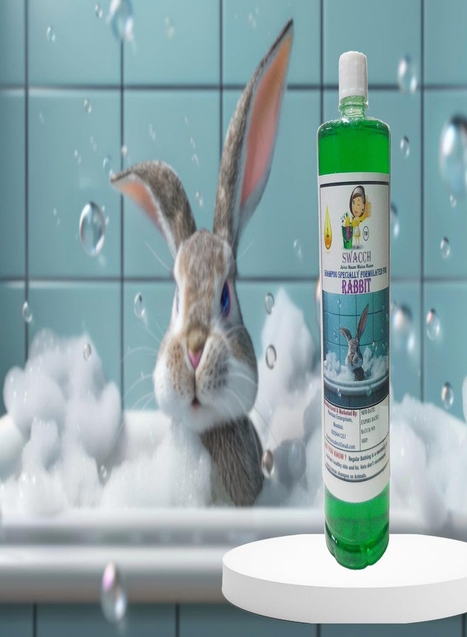 Swacch Shampoo Specially Formulated for Rabbit (1 Litre) Neem Alovera - Image 3