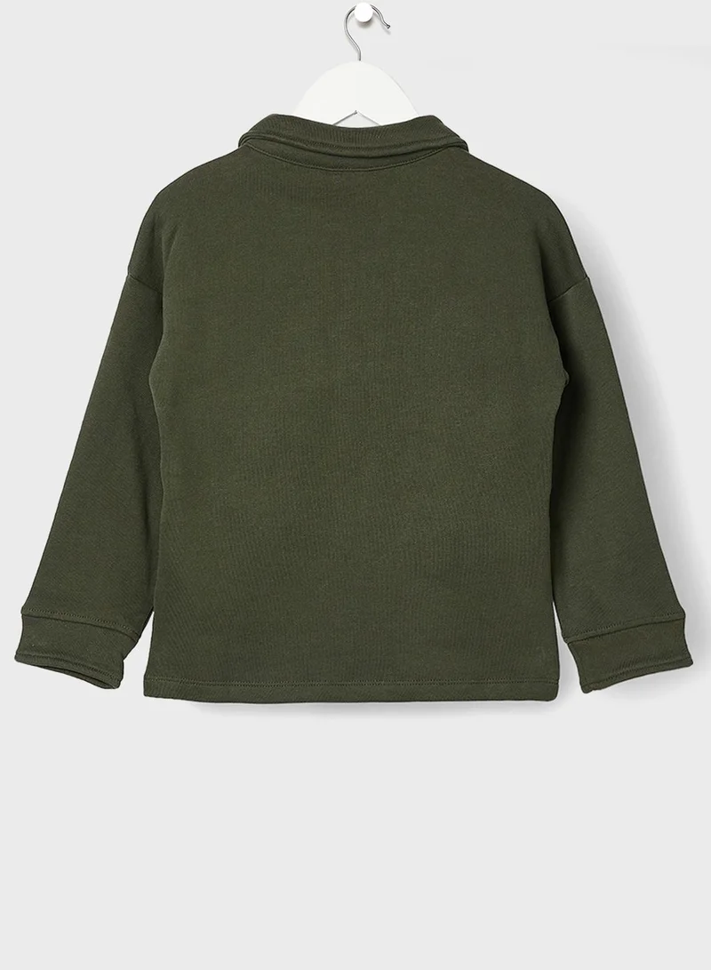 NAME IT Kids Full-Zip Cardigan