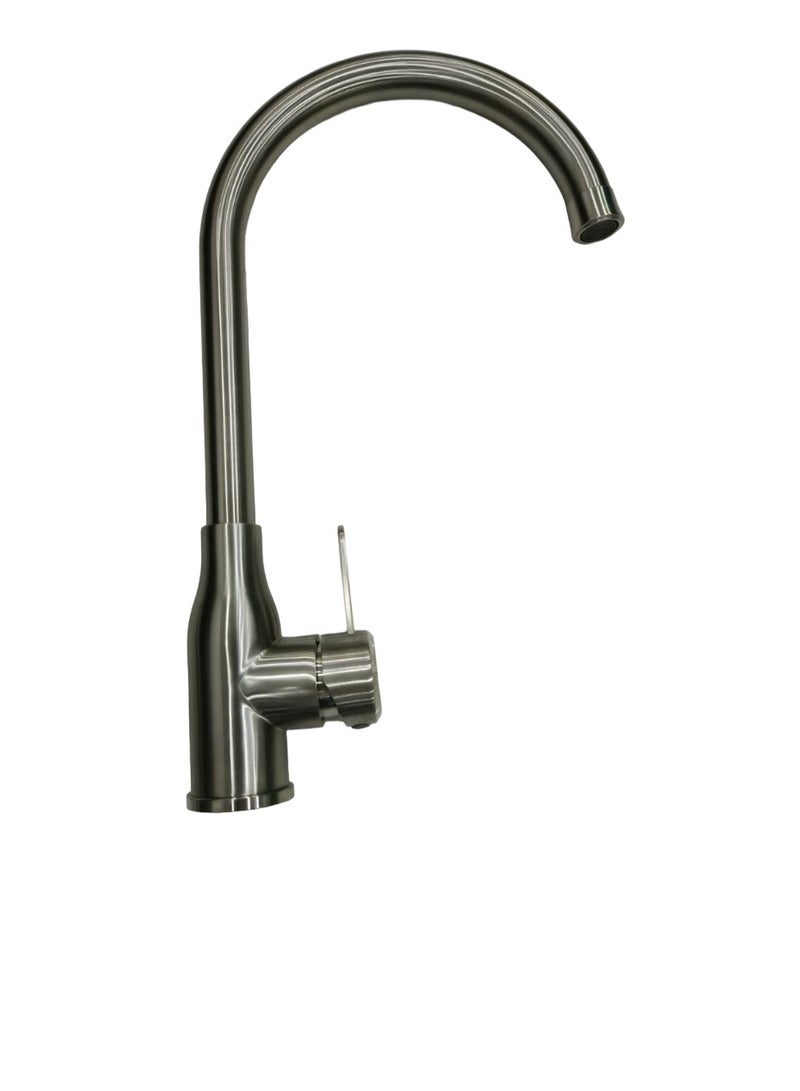 D&N Premium High-Quality Sink Mixer Kitchen Faucet | Modern Single Handle Design - Image 1