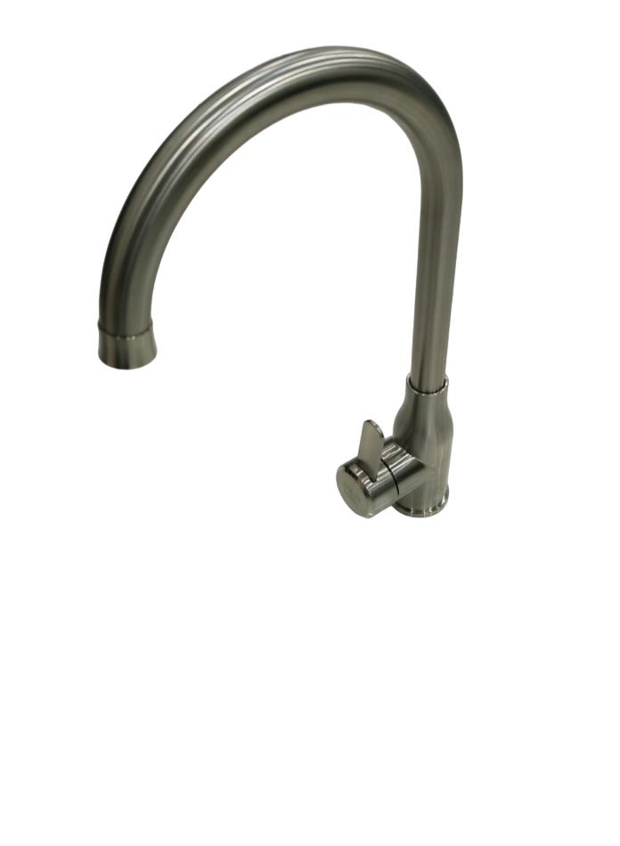 D&N Premium High-Quality Sink Mixer Kitchen Faucet | Modern Single Handle Design - Image 3