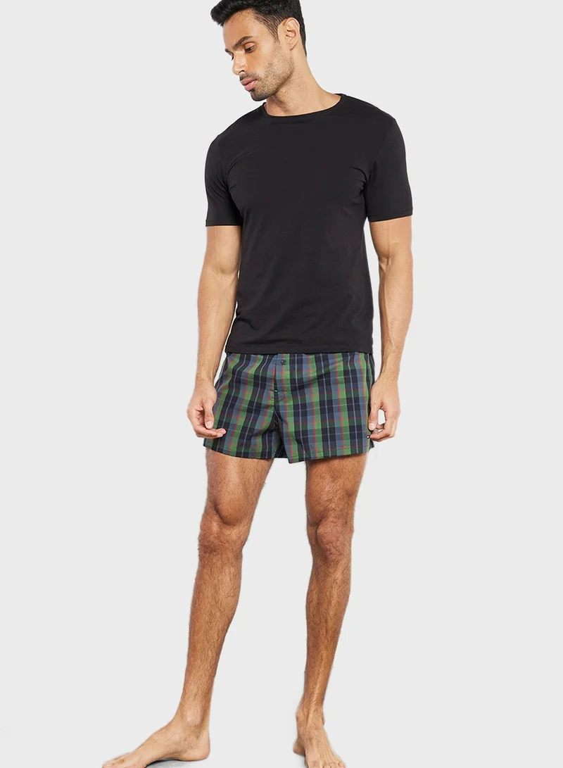 TOMMY HILFIGER Checked Boxers