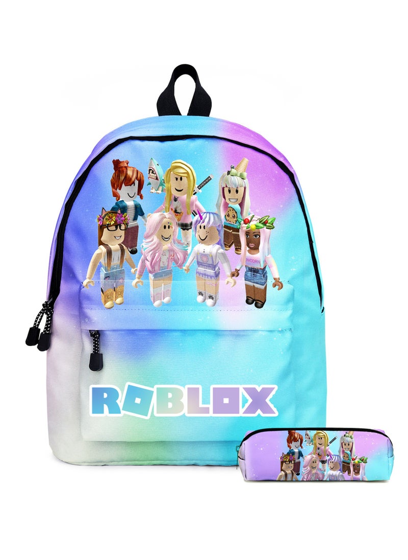FORTNITE Backpack for primary and secondary school students, backpack for children, anime cartoon backpack, pencil case  - Image 1