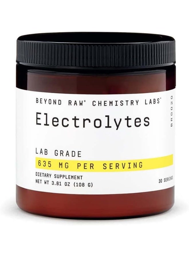BEYOND RAW Chemistry Labs Electrolytes, 30 Servings, Electrolyte Replenisher - Image 1