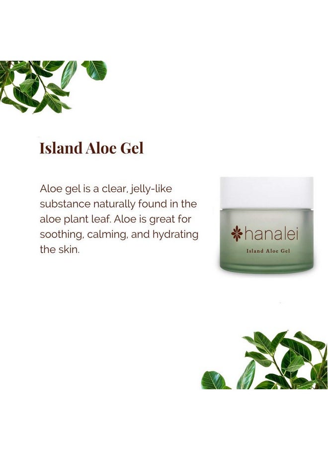 Crueltyfree And Parabenfree Cooling Island Aloe Gel Everyday Moisturizer And Aftersun Care Full Size (100G)