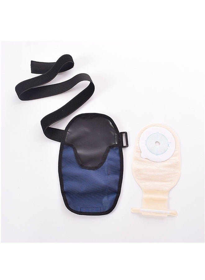 1PCS Waterproof Ostomy Bag Covers Adjustable Universal Stoma Pouch Cover Ostomy Supplies for ileostomy (Black) - Image 2
