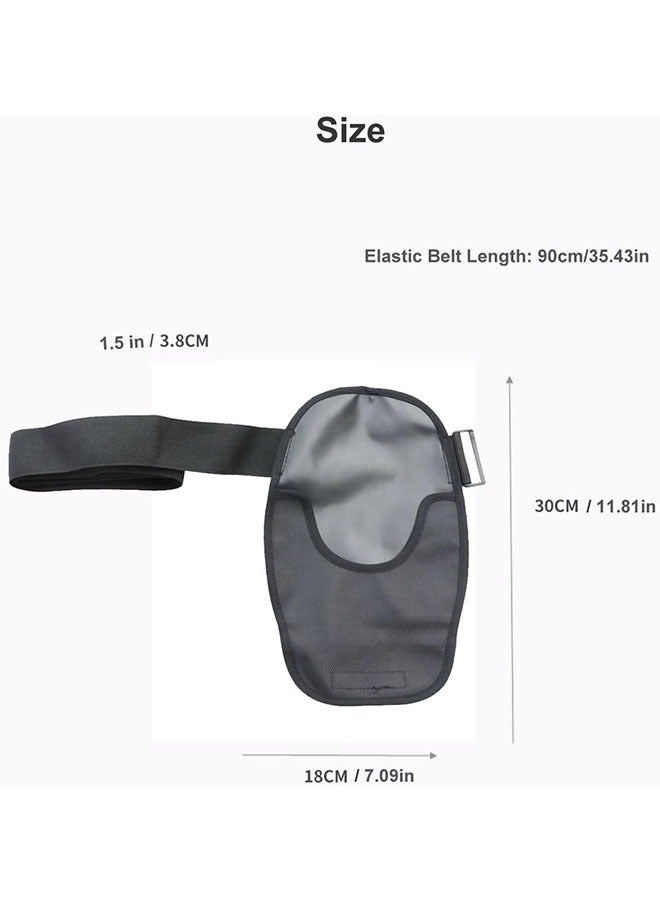 1PCS Waterproof Ostomy Bag Covers Adjustable Universal Stoma Pouch Cover Ostomy Supplies for ileostomy (Black) - Image 4