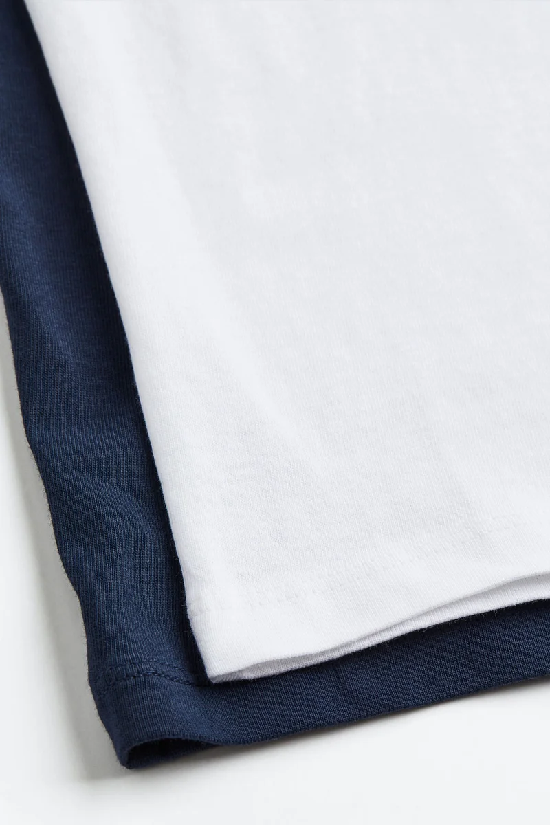 H&M 2-pack cotton jersey polo shirts