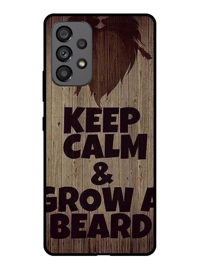 Theodor Protective Case Cover For Samsung Galaxy A53 5G   Keep Clam & Glow Bread - Image 1