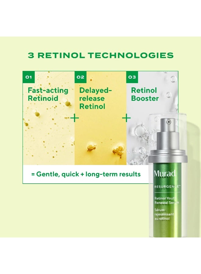 Murad سيروم تجديد الشباب بمادة الريتينول - يقلل من الخطوط الدقيقة والتجاعيد العميقة، يعزز الإشراقة ويحسن نسيج البشرة (30 مل) - Image 3