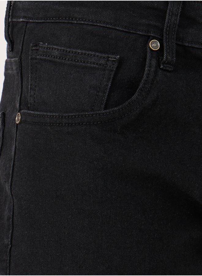 Styli Slim Fit Jeans with Ripped Details  - Image 3