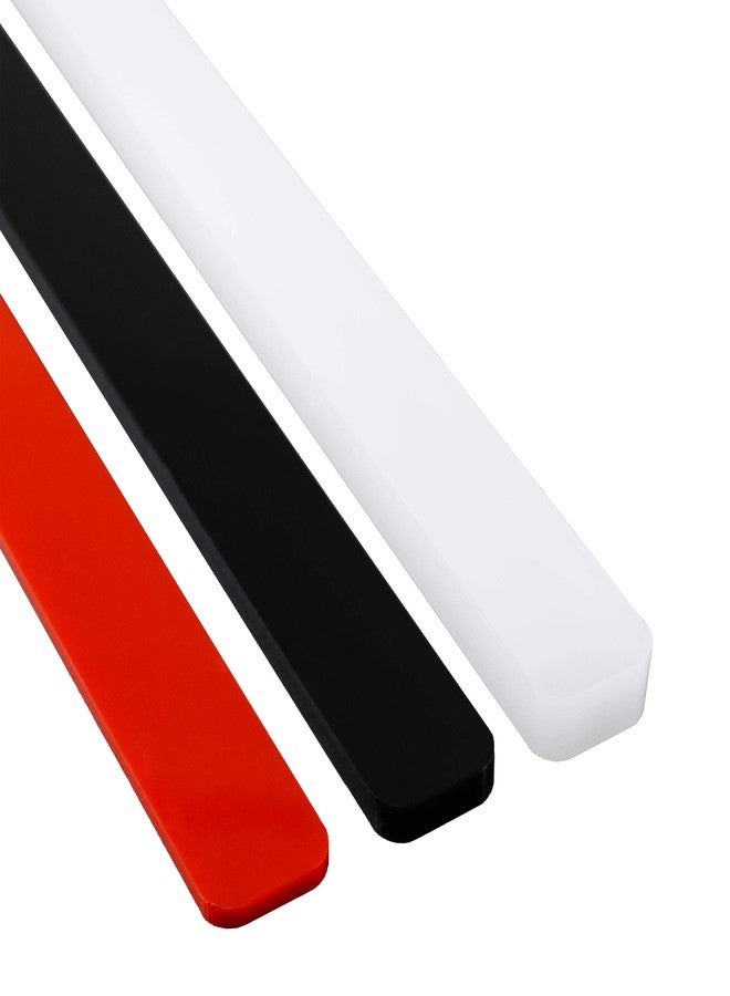 فات داديوز مجموعة أدوات تسوية عجينة السكر من فات داديوز، 13.75 × 0.75 بوصة، أبيض، أسود، أحمر - Image 2