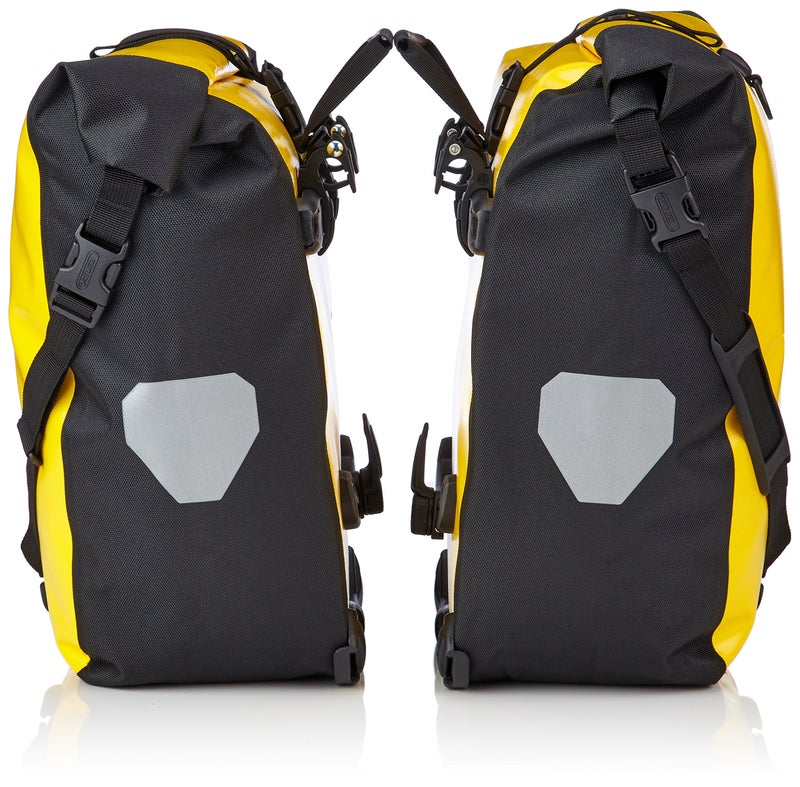 Ortlieb Back-Roller Classic QL2.1 Panniers (Pair) Yellow-Black #F5304 - Image 3