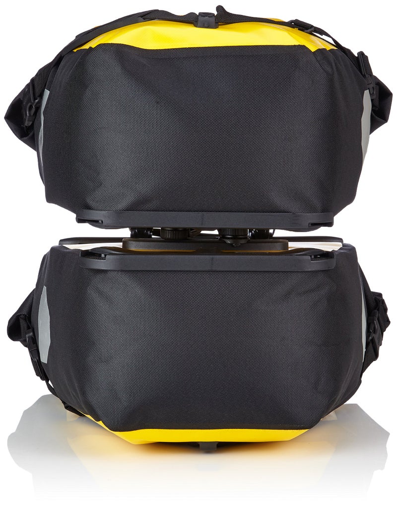 Ortlieb Back-Roller Classic QL2.1 Panniers (Pair) Yellow-Black #F5304 - Image 4