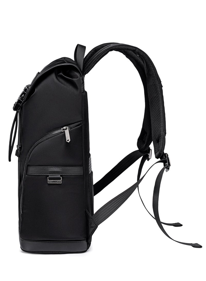 ARCTIC HUNTER Durable Travel Backpack Water Resistant 18 L Computer Bag with Luggage Carry Strap and Anti-Theft Compartment for Men and Women, B00832, Black - Image 3