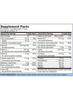 Life Enhancement Wow Drink Powder | with B12, Niacin, Caffeine, Taurine, Phenylalanine, Vitamin C, & More | 74 Servings  - Image 2