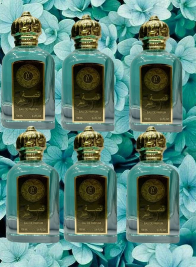 ال واي 6 قطع عطر قصه فالي بارفيوم 100مل - Image 1