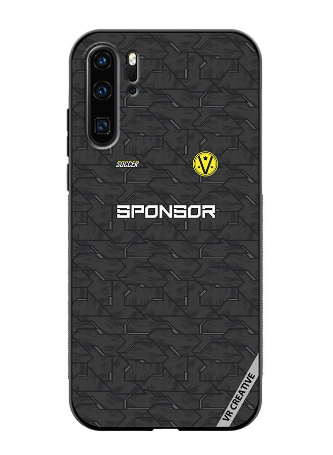 VR CREATIVE Protective Case Cover For Huawei P30 Pro Soccer Jersey Design Multicolour - Image 1