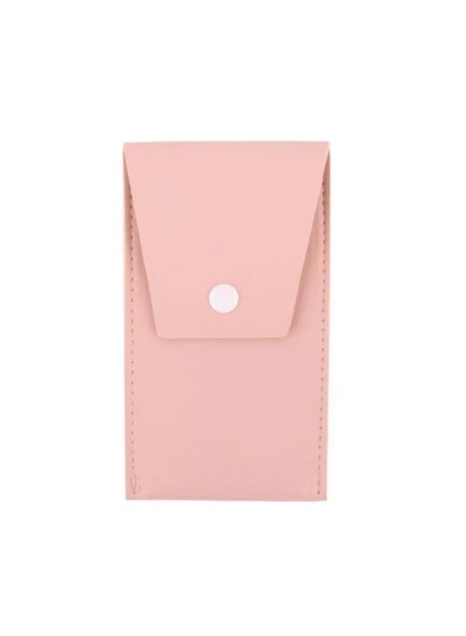 Two-piece makeup brush set in pink and Tiffany blue with 8 mini brushes per bag – practical and stylish design for travel and everyday use - Image 4