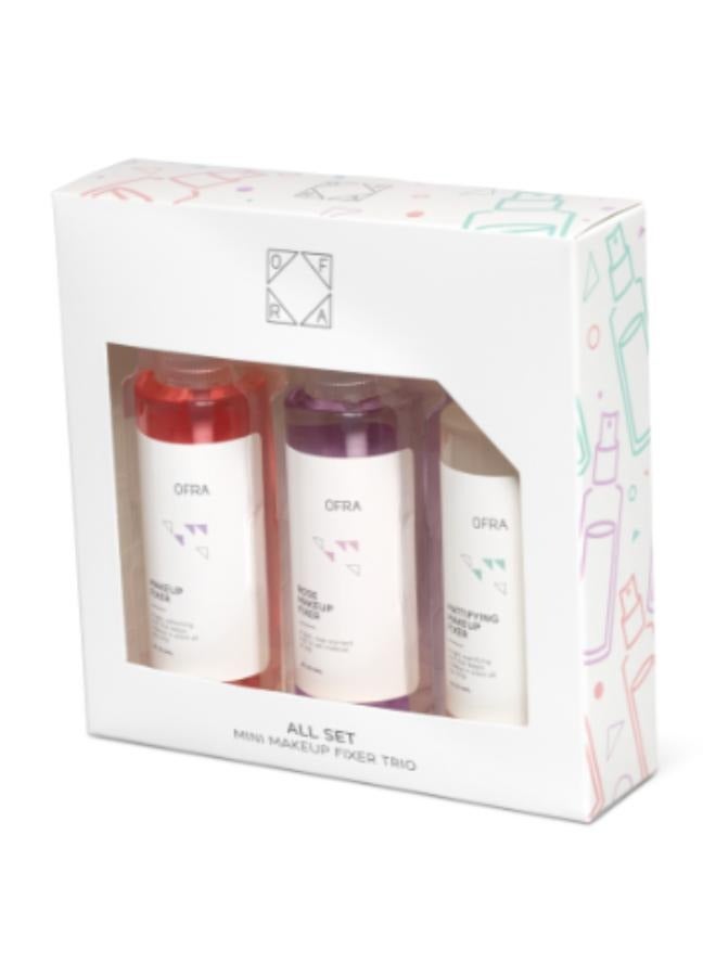 أوفرا Mini Makeup Setting Trio Set 54 ml. rose - Image 3