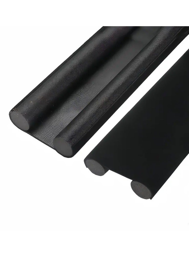 DubaiGallery 1pc Door Seam Door Bottom Sealing Strip, Bedroom Room Under The Door Gap, Leakage Wind Door Window Sound Insulation, Windshield Windproof Waterproof Sticker Strip - Image 3