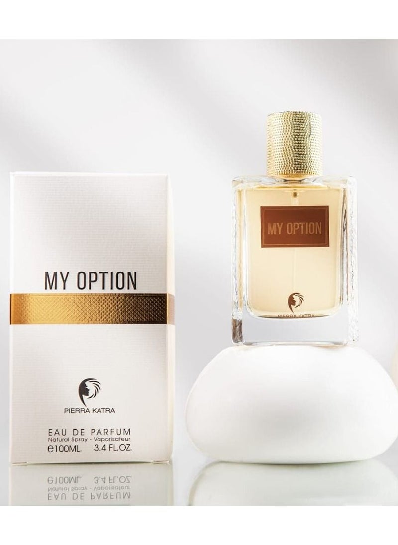 My Option For Women  EDP 100ml - pzsku/Z2C4DD243DD94143A42D0Z/45/_/1681653806/f1e8123a-b331-4ce0-b107-837bd8fe30a7