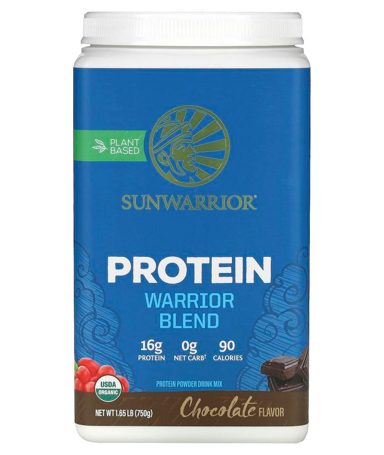Sunwarrior Warrior Blend Protein Chocolate 1.65 lb (750 g)