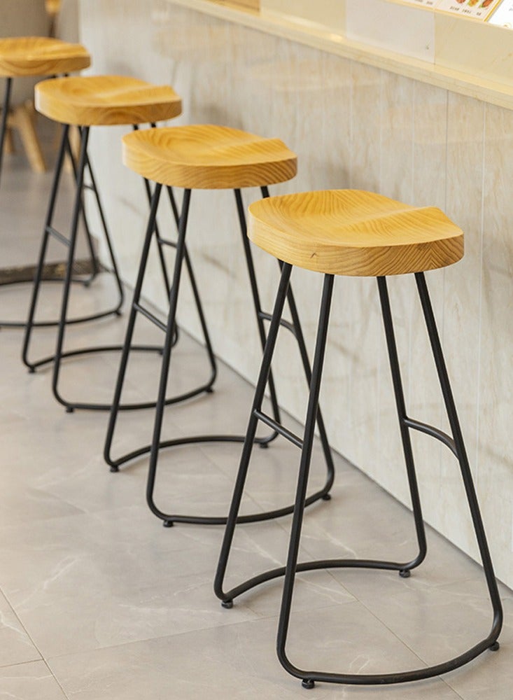 لاني برميل خشبي صلب، كرسي عالي لعداد القضيب (بيجي 1 قطعة) - Image 1