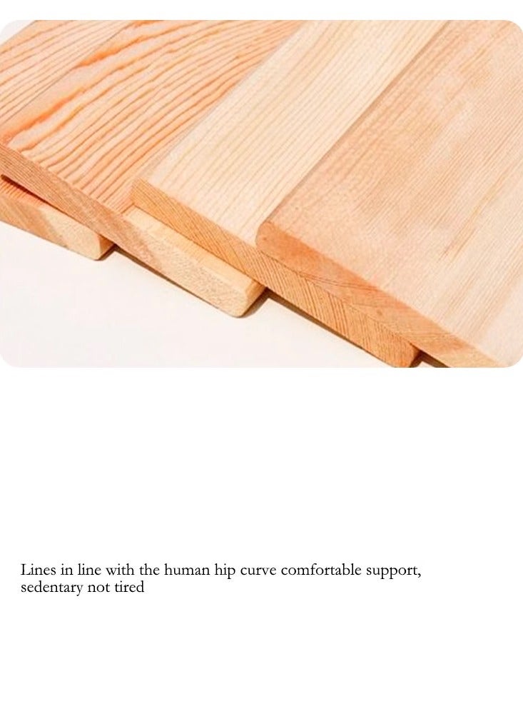 لاني برميل خشبي صلب، كرسي عالي لعداد القضيب (بيجي 1 قطعة) - Image 4