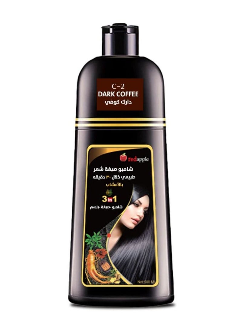 رد آبل شامبو وصبغة للشعر 3 في 1  -500مل - Image 1