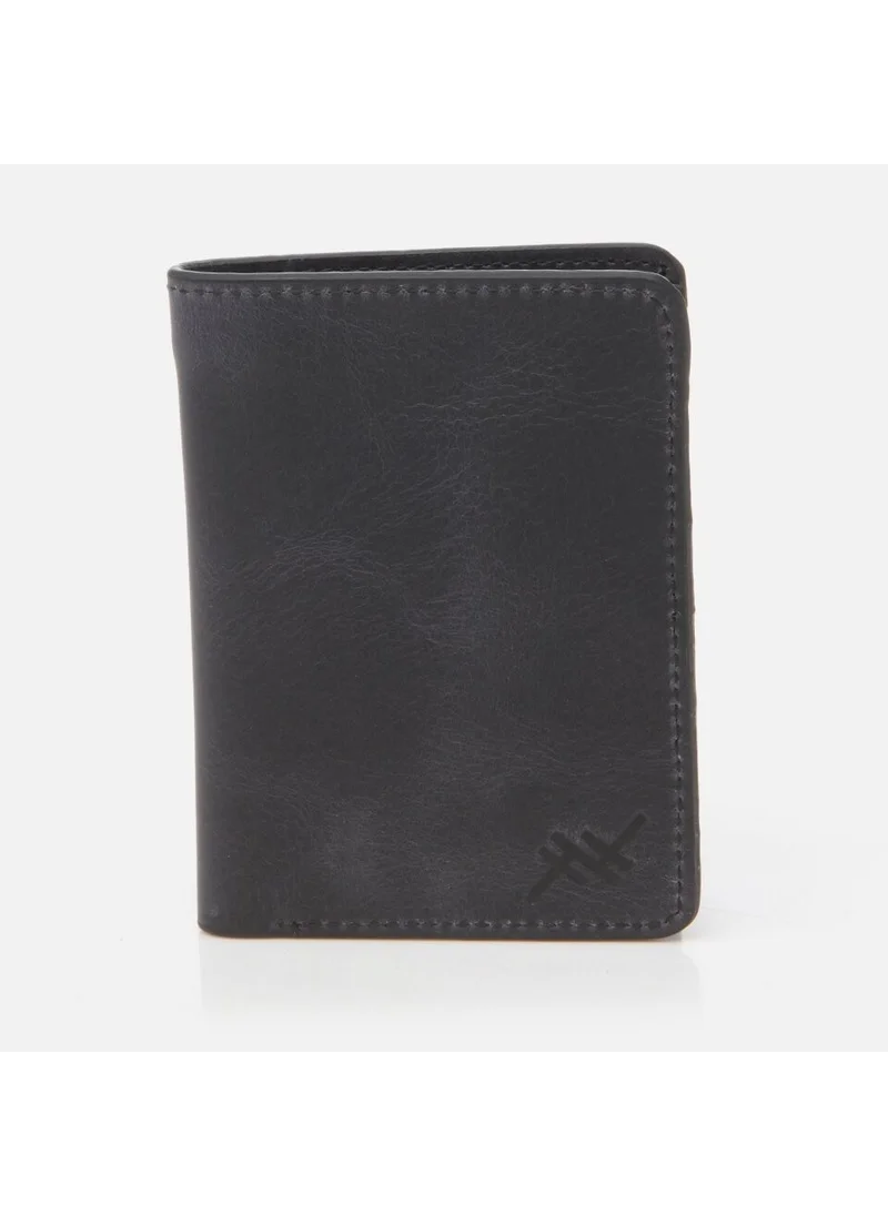 Hotiç Genuine Leather Navy Blue Men's Wallet