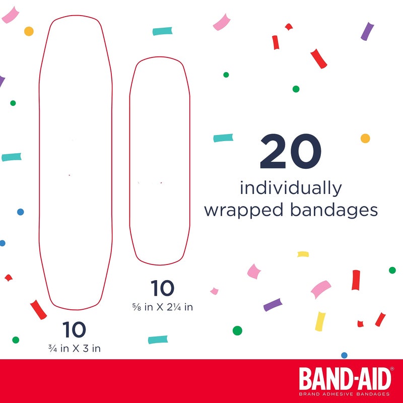 Band-Aid Brand Adhesive Bandages for Minor Cuts & Scrapes, Wound Care Featuring Star Wars The Mandalorian Characters for Kids and Toddlers, Assorted Sizes 20 ct - Image 4