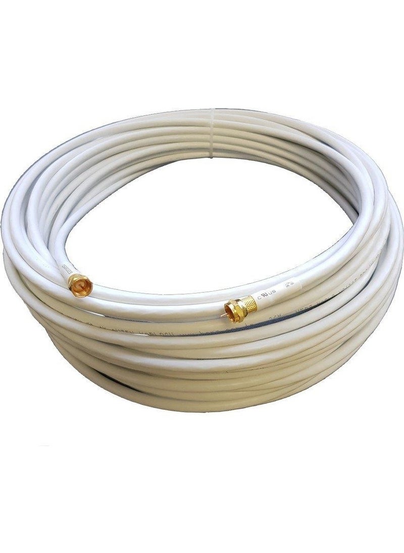 Herz RG6U6 Antenna Cable Full HD 4K - 25m  - Image 1