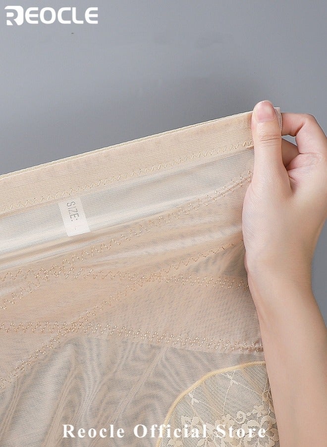 REOCLE Women's Shapewear Tummy Control Body Shaper High Waisted Butt Lifting Panties Shapewear Shorts Thigh Slimmer - Image 5