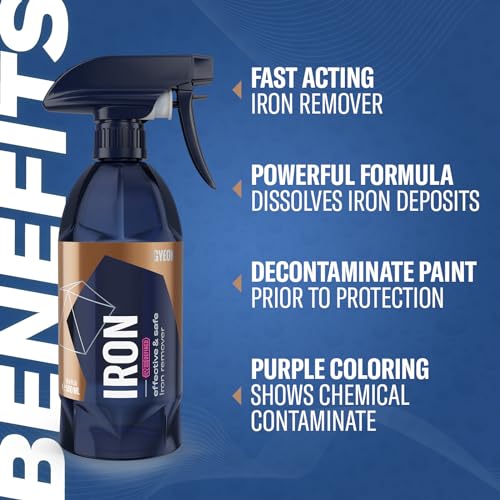 GYEON quartz Cloth GYEON Iron Redefined 4 L - Iron Remover and Rust Spot Spray for Car Detailing | Easily Remove Iron Fallout from Your Cars Paint | Powerful Brake Rust Remover and Automobile Rust Remover - Image 2