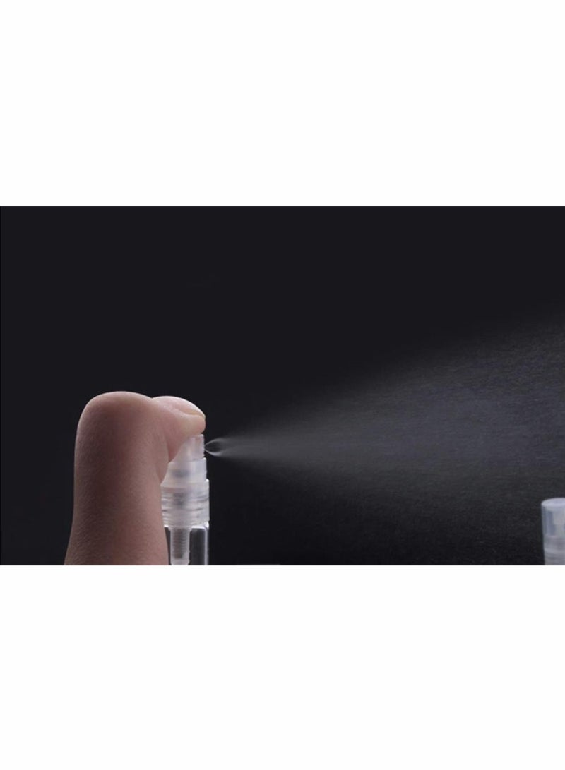 Y&D Refillable Portable Atomizer Plastic Bottle for Travel Party Cosmetic Makeup Tool 30 Pieces (Clear, 3ml)  - Image 2